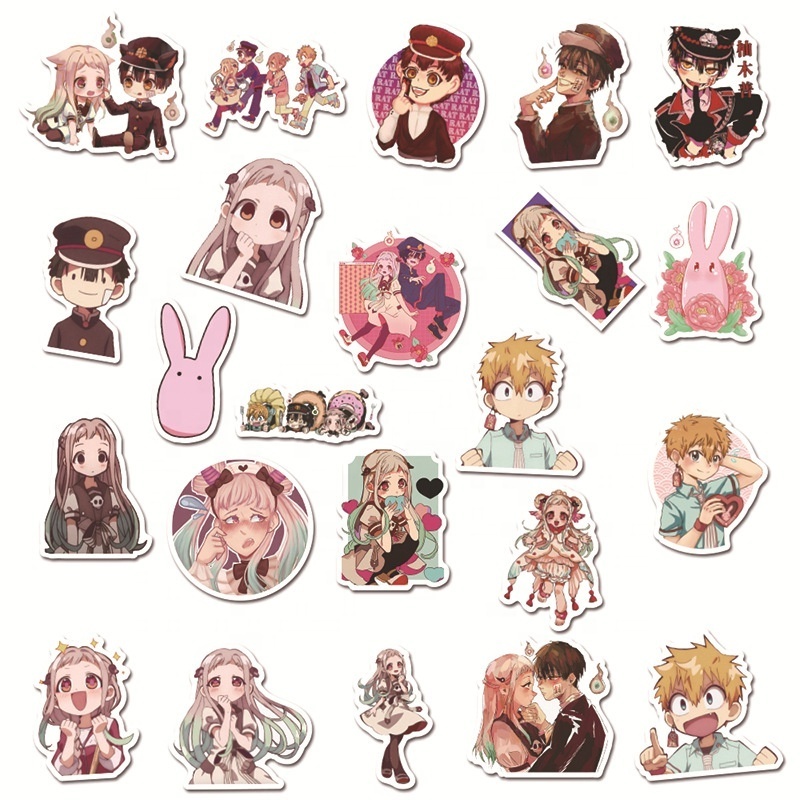 50Pcs Funny Anime Toilet Bound Hanako Kun Stickers For Children Promotion Gifts Luggage Laptop Japan Sticker Label