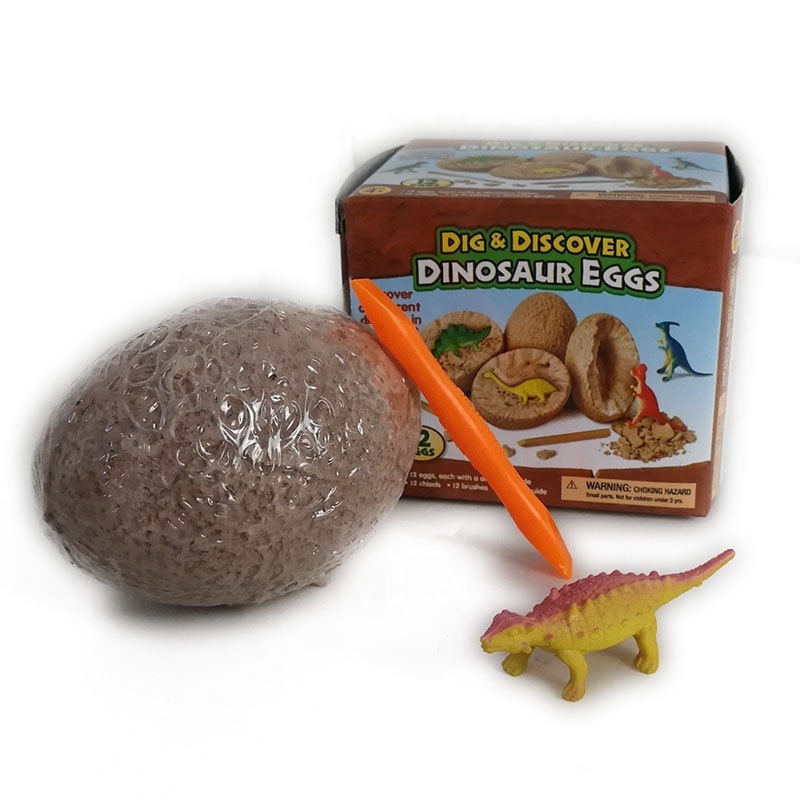 DIY Excavation Tools Plastic Dig Discovery Resin Figure Anime Kids Science Kits Dino Dinosaur Egg Fossil Toy