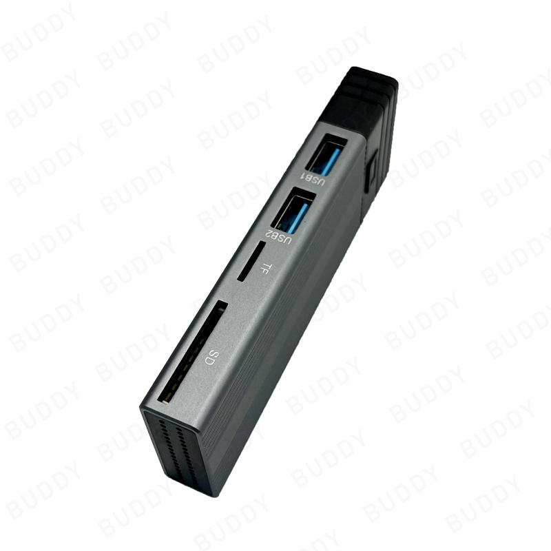 Buddy   support OEM    Docking Station   M.2 SSD Enclosure and HUB Support NGFF+NVME    120GB-2TB    for  laptop