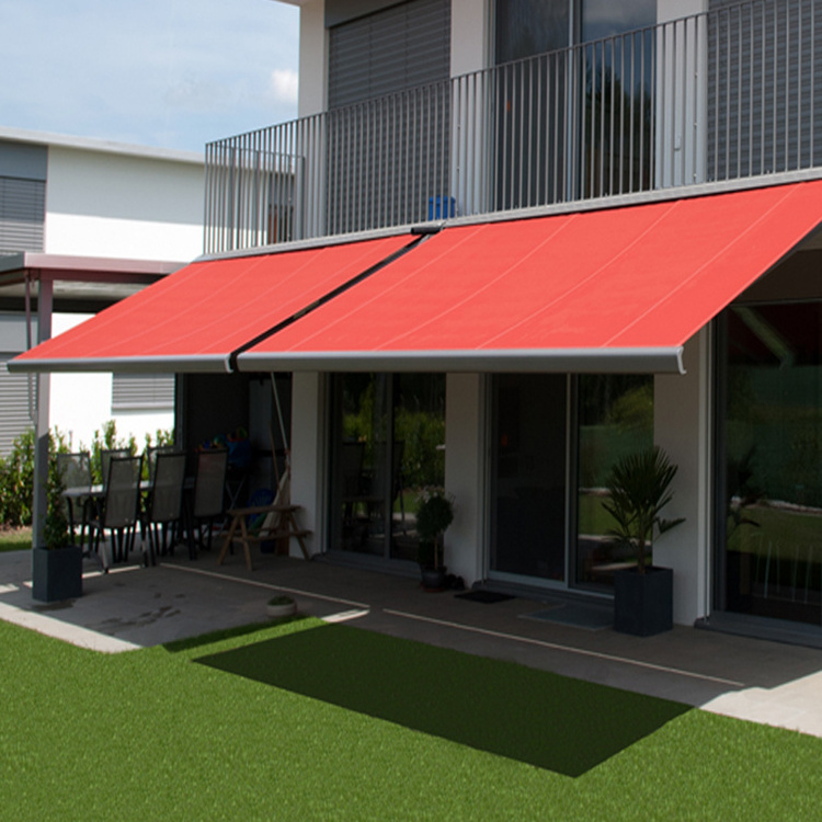 High Quality Rain Proof Sun Shade Outdoor Awning with Aluminum Retractable Canopy Awning