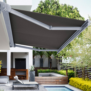 High Quality Rain Proof Sun Shade Outdoor Awning with Aluminum Retractable Canopy Awning