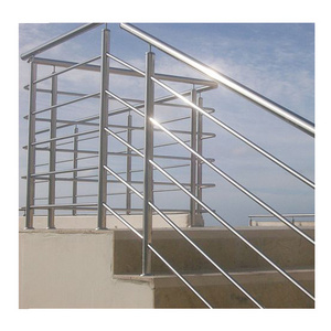 Outdoor Fence 316 304 Wire Rope Handrail Post Balustrade Stainless Steel Cable Railing System