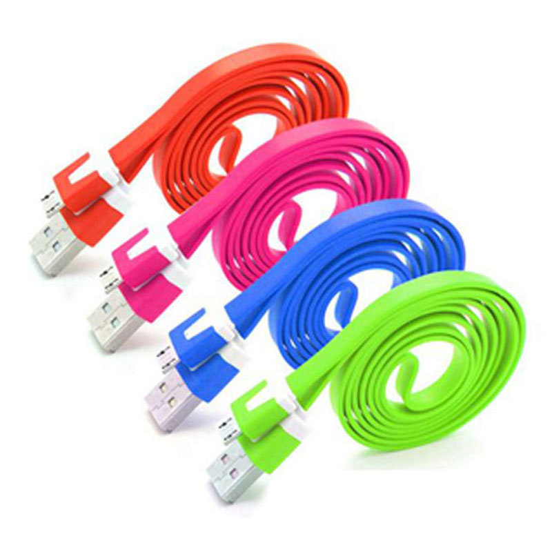 2019 Christmas Gift Colorful Mobile Phones Charger USB Cable Data Sync Charging Power Micro USB Cable Android USB Cable