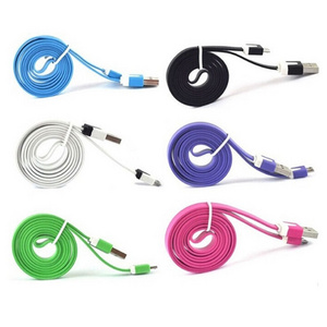 2019 Christmas Gift Colorful Mobile Phones Charger USB Cable Data Sync Charging Power Micro USB Cable Android USB Cable