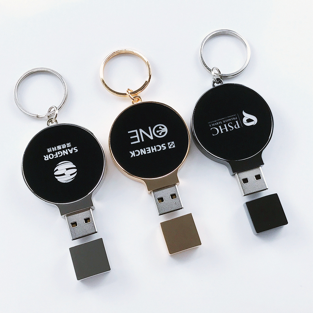 Wholesale Custom Cle Usb Flash Disk 1Gb 8Gb 64Gb 128Gb Memoria Usb Pen Drive 2.0 3.0 High Speed Pendrive Metal Usb Flash Drive