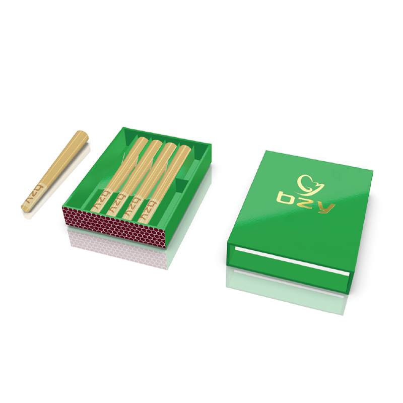 Custom Logo Rollingl Packaging Box Drawer Tube Boxes Child Resistant Packaging With Matches