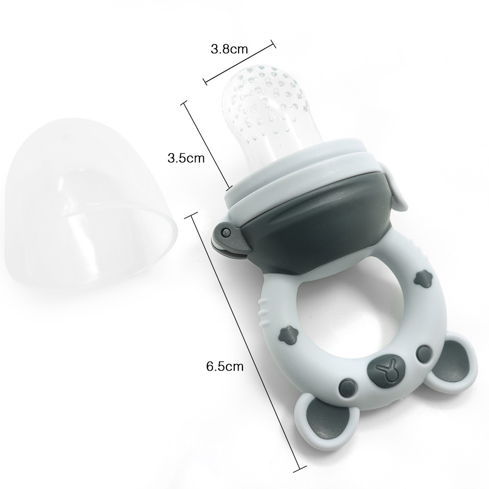 Newborn Feeder Kits Infant Teething Feeder With Cover Free Bpa Food Grade Fruit Pacifier Bpa Free Baby Fruit Feeder