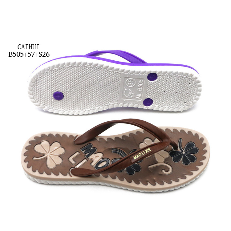 Indian Summer Flower Foot Wear Sandals in Bulk for Woman  Shoe