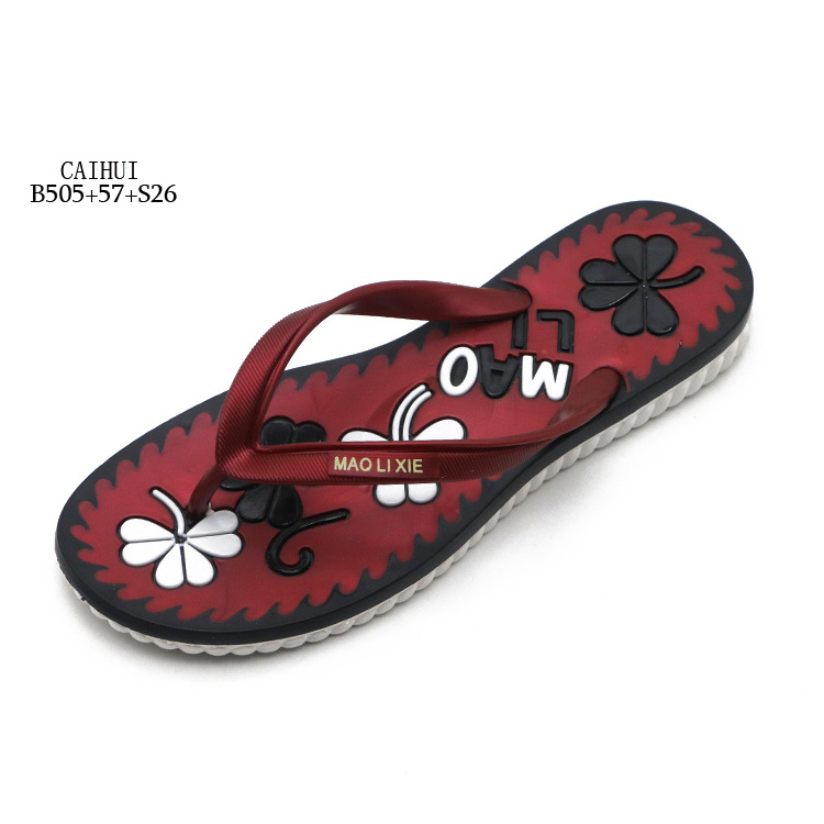 Indian Summer Flower Foot Wear Sandals in Bulk for Woman  Shoe