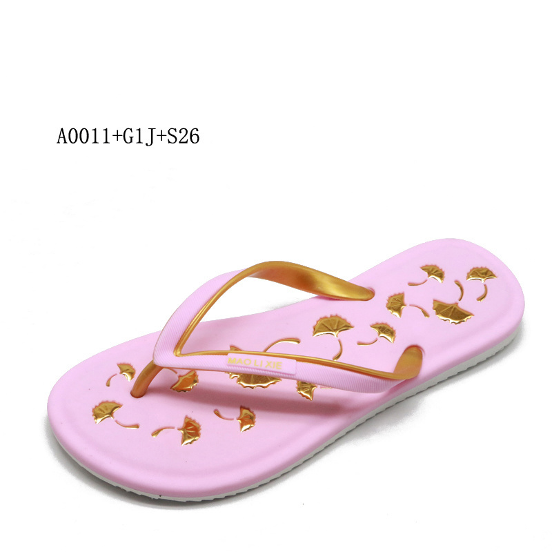 Wholesale girls indoor outdoor flipflops summer shoes beach slippers soft flip flop for women