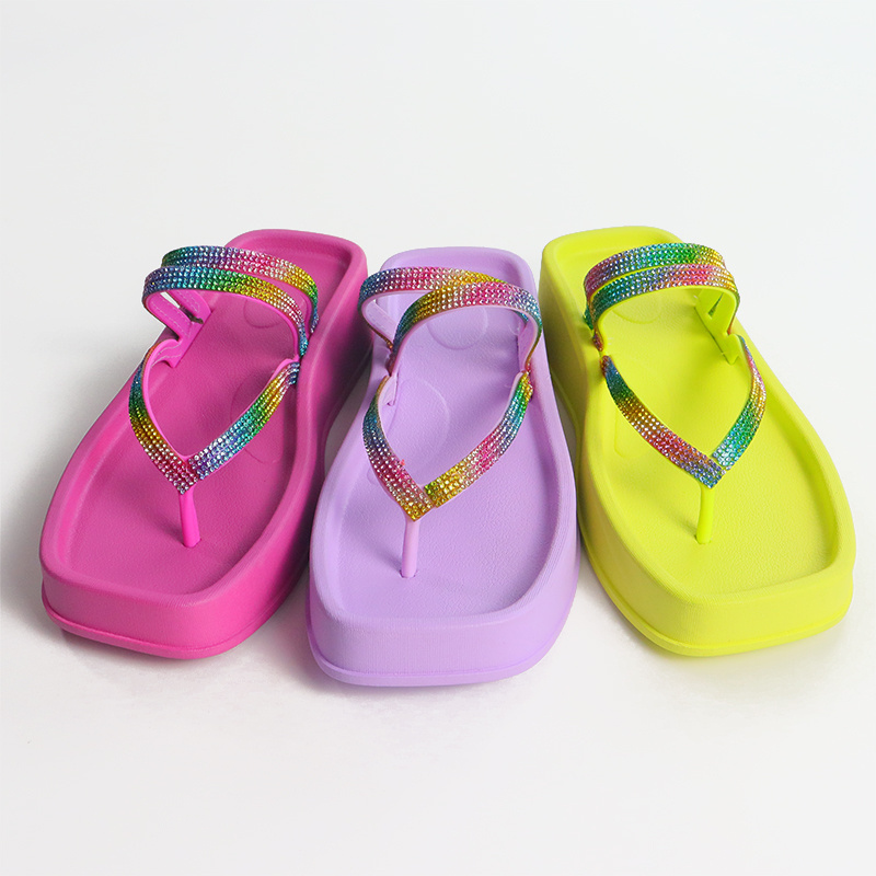 Hot sell Factory chappal women flip flops summer shoes for women home accessories