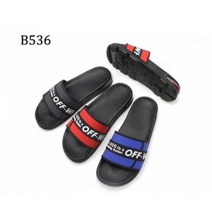 Summer New Design Slides Footwear Custom Logo Men PVC Slippers Flat Arabic India Chappal Sandals Beach Home Slipper for Men