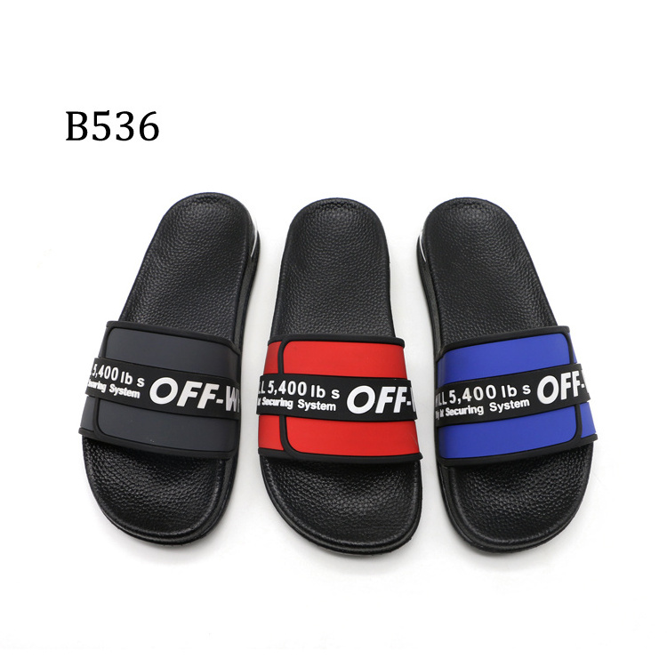 Summer New Design Slides Footwear Custom Logo Men PVC Slippers Flat Arabic India Chappal Sandals Beach Home Slipper for Men