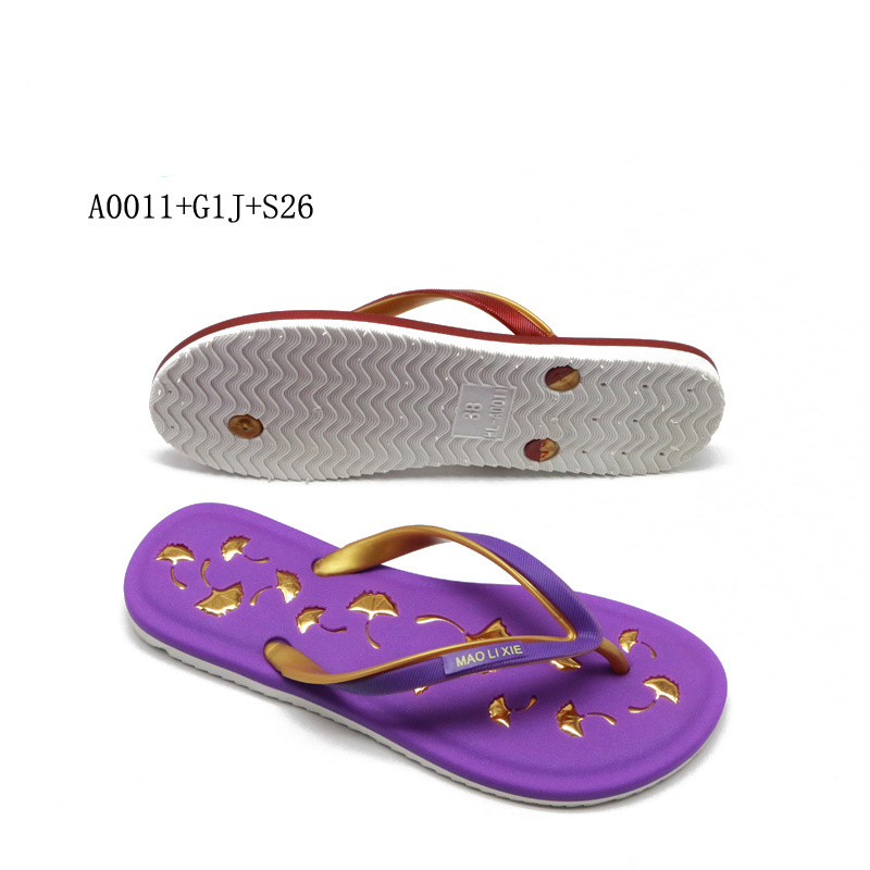 Wholesale girls indoor outdoor flipflops summer shoes beach slippers soft flip flop for women