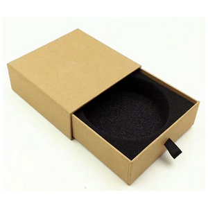 Customized gold foiled Luxury gift hair extensions Wigs paper boxes packaging black ribbon drawer box