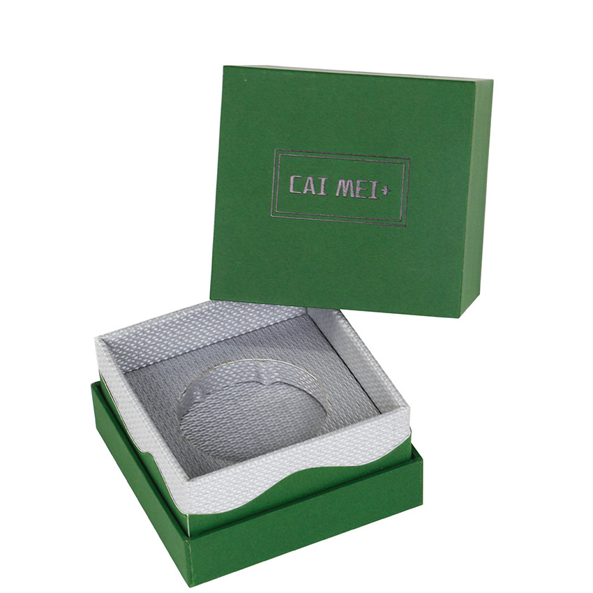 Custom Logo Luxury Two Pieces Rigid Scented Candle Jar Set Gift Packaging Cardboard Boxes with EVA Insert for Candles