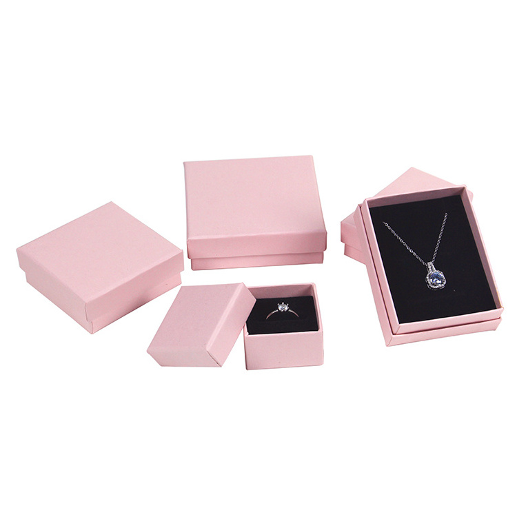 Custom Logo Available Eco-friendly Rigid Gift Paper Box For Jewelry Earrings Rings Bracelets Packaging