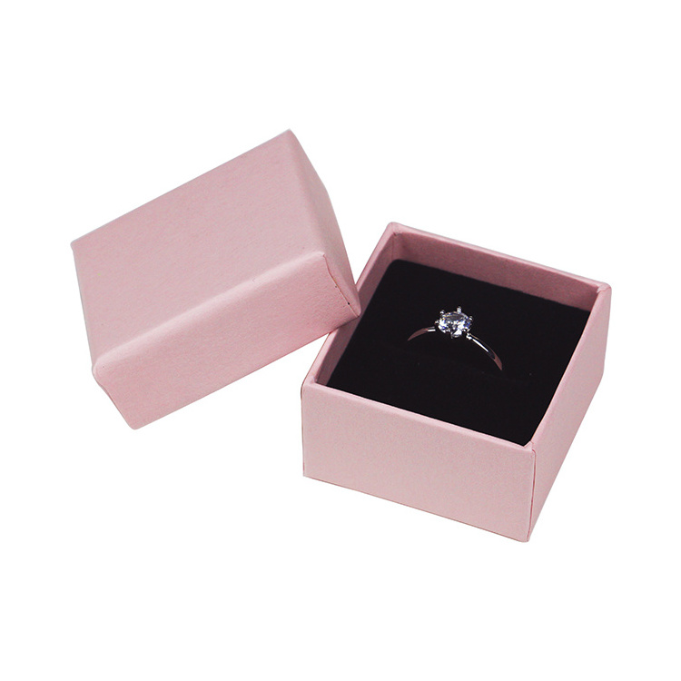 Custom Logo Available Eco-friendly Rigid Gift Paper Box For Jewelry Earrings Rings Bracelets Packaging