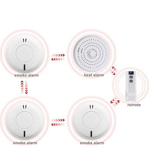 ANKA Security Alarms EN14604 Approval DIY Installation Sealed 10 years battery Interconnected Smoke Detector alarm