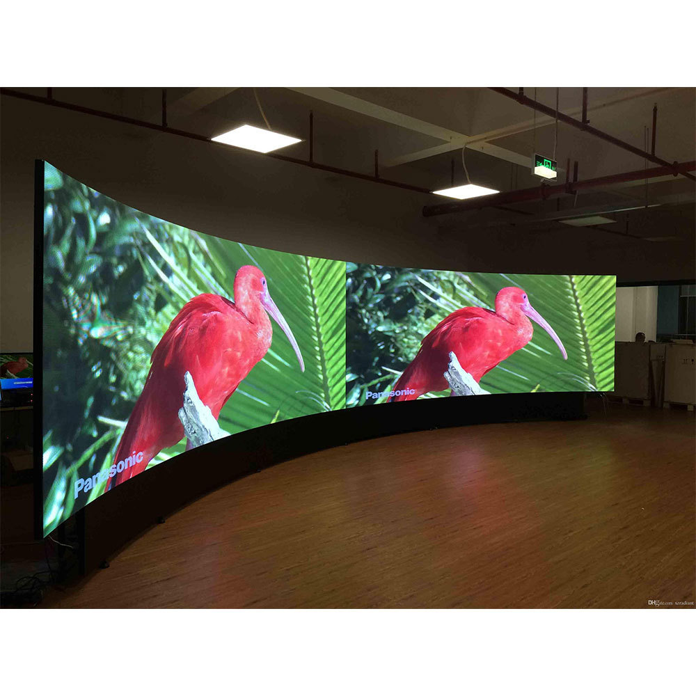 Indoor P4 Curve Flexible Smd Led Video Wall Globe Sphere Led Display Screen Screens Circles Circular Pantalla De Led Curvada