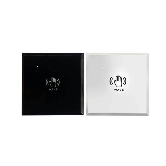 Flush Wall Mounted Hand Wave Logo Door Trigger Touchless Motion Activation Sensor Switches