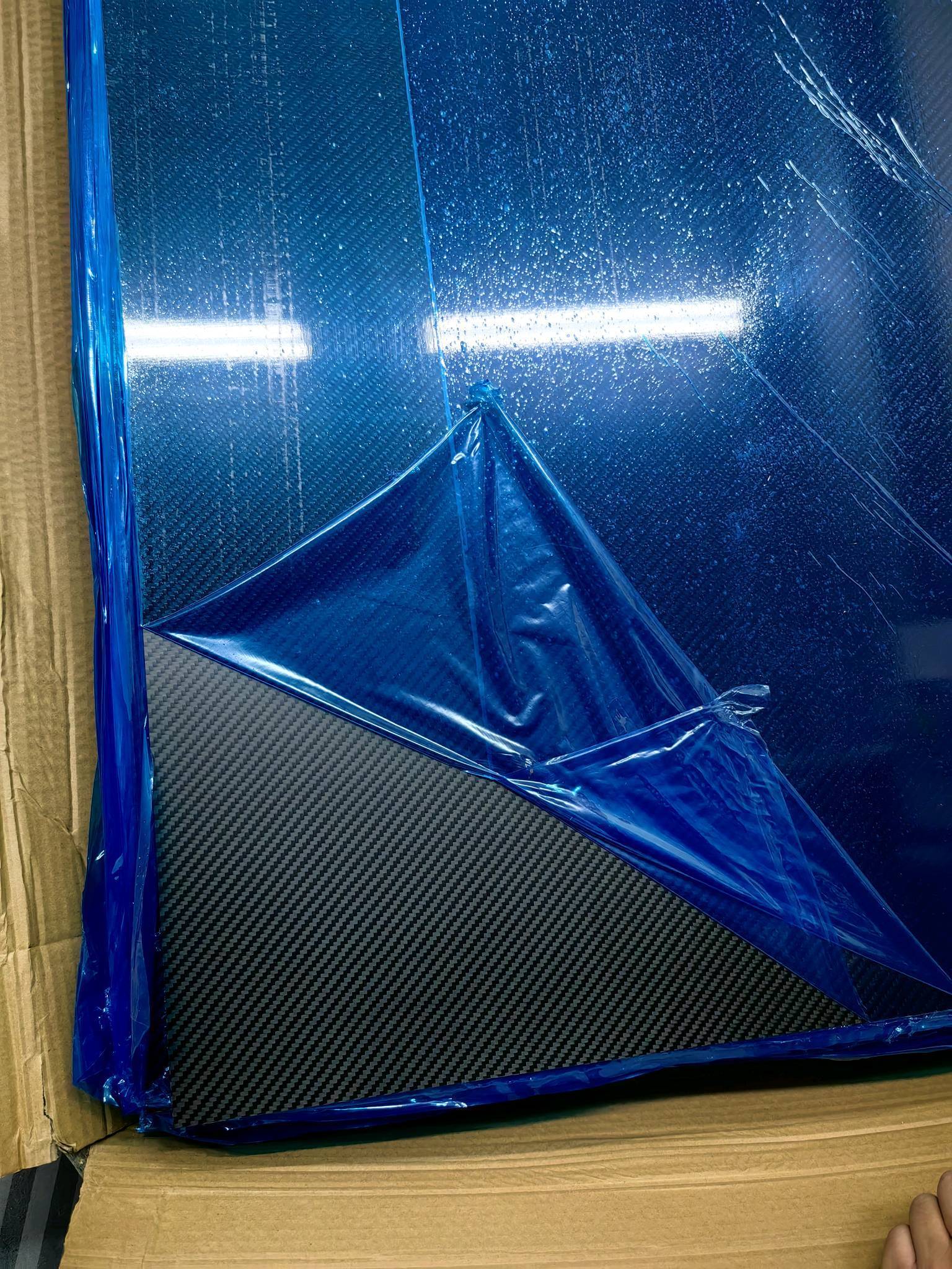 Source Factory 3K 100% Full Carbon Fiber Sheet Twill Glossy Forged Plate High Quality Customized Size And Thickness