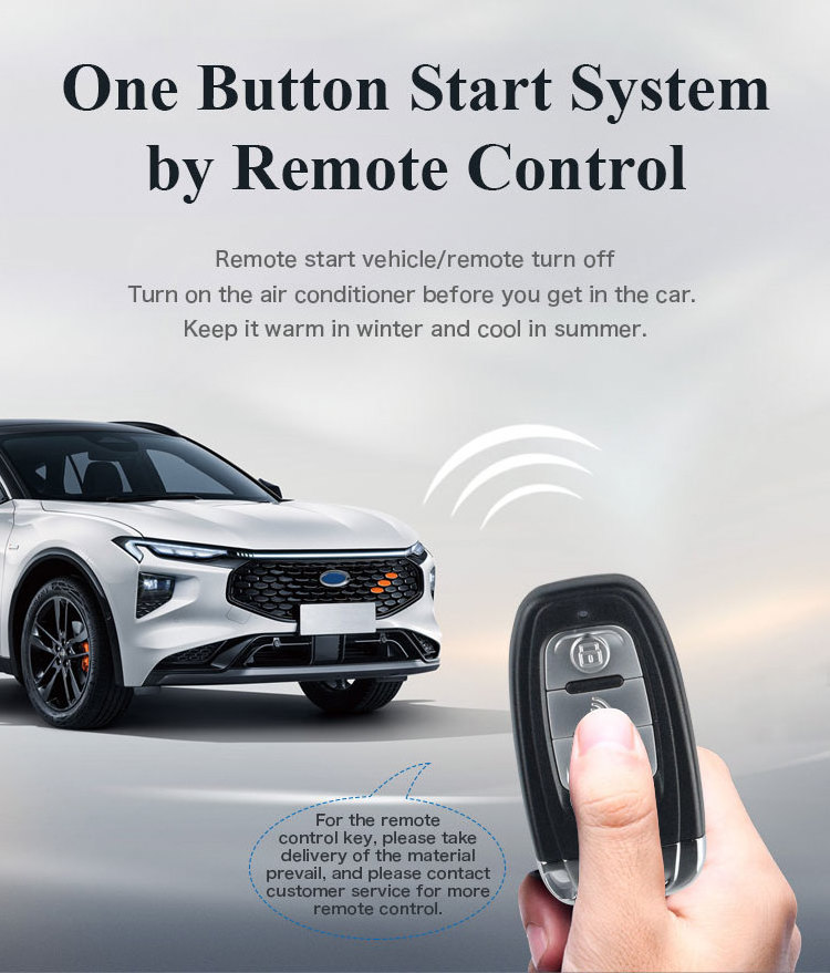 Drop Shipping KOL Multifunction NFC Keyless Entry Remote Starter Keyless Go Engine Start Stop Car Alarms System