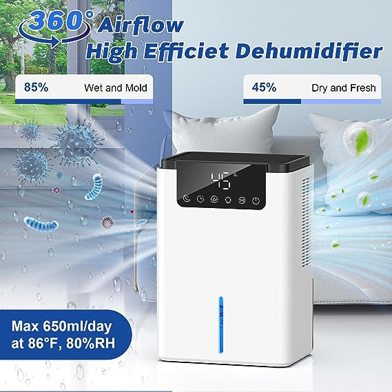 Hot Selling Products 2023 Quest Closet Air Filter Bathroom Portable Greenhouse Commercial Industrial Dehumidifier Dehumidifiers