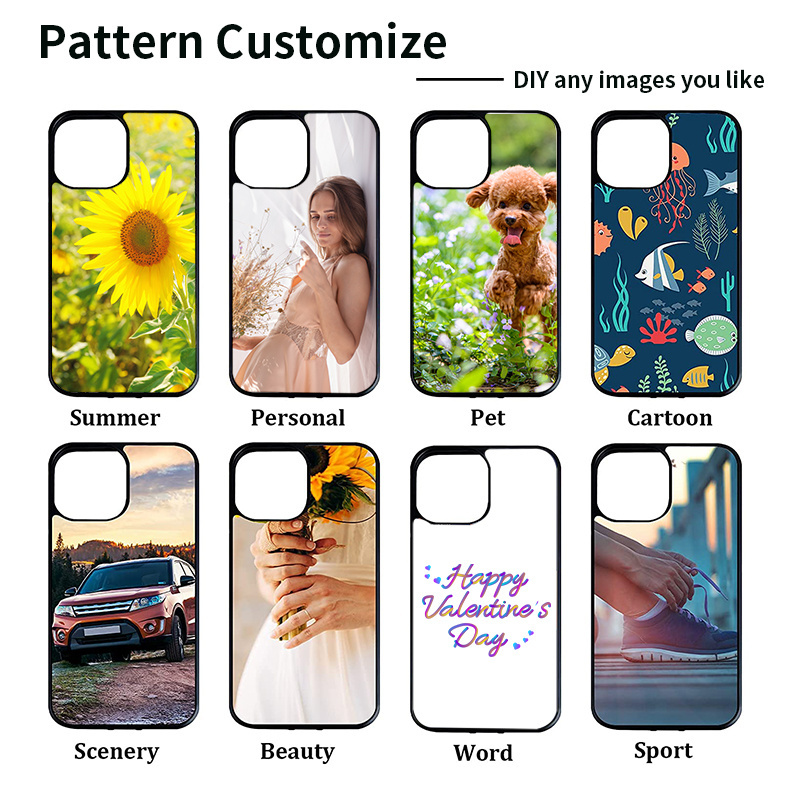 2D Case Phone Custom Sublimation Blank Print PC TPU Clear Mobile Cell Rupaul Phone Cases For Iphone 12 13 Pro Max