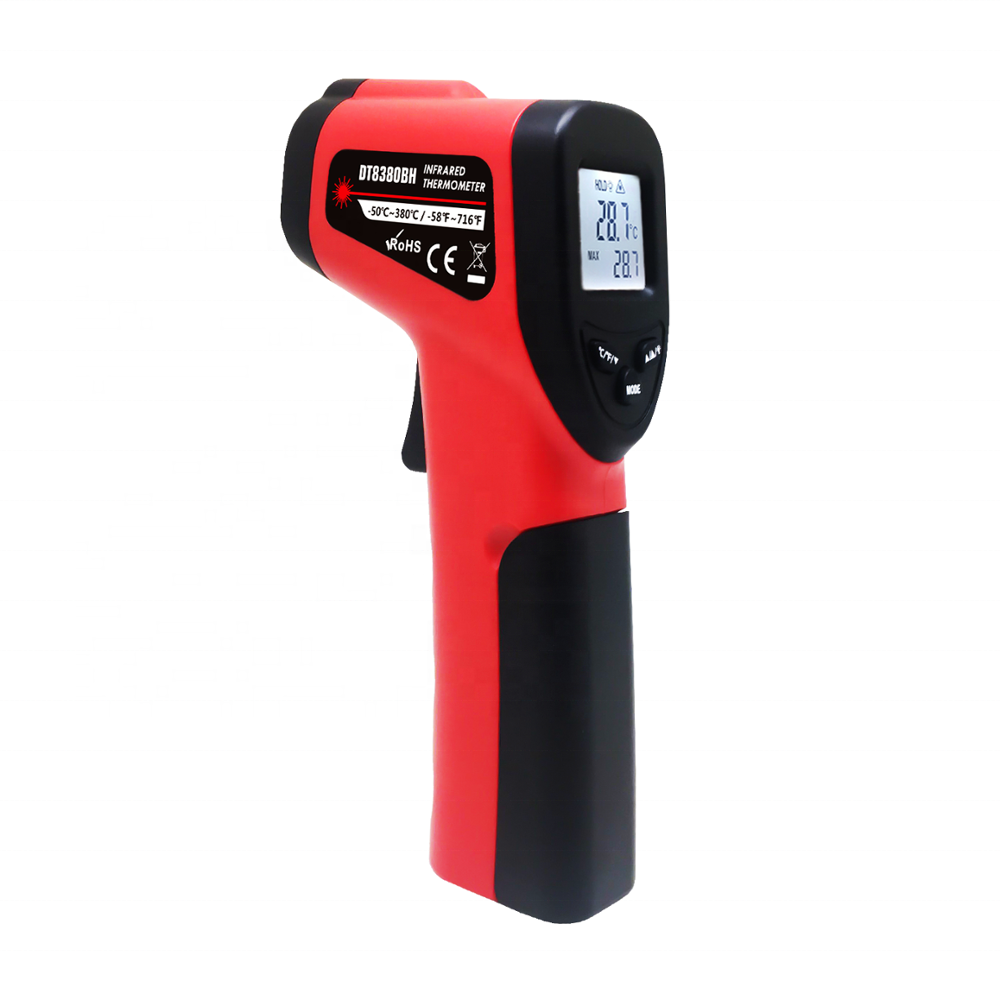 Popular Model DT8380BH Digital Non Contact Industrial Infrared Thermometer