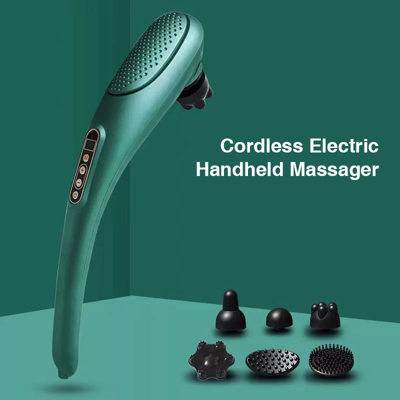 Electric Deep Tissue Percussion Cordless Handheld Back Massager For Muscles Foot Shoulder Leg Calf Neck Back Massager