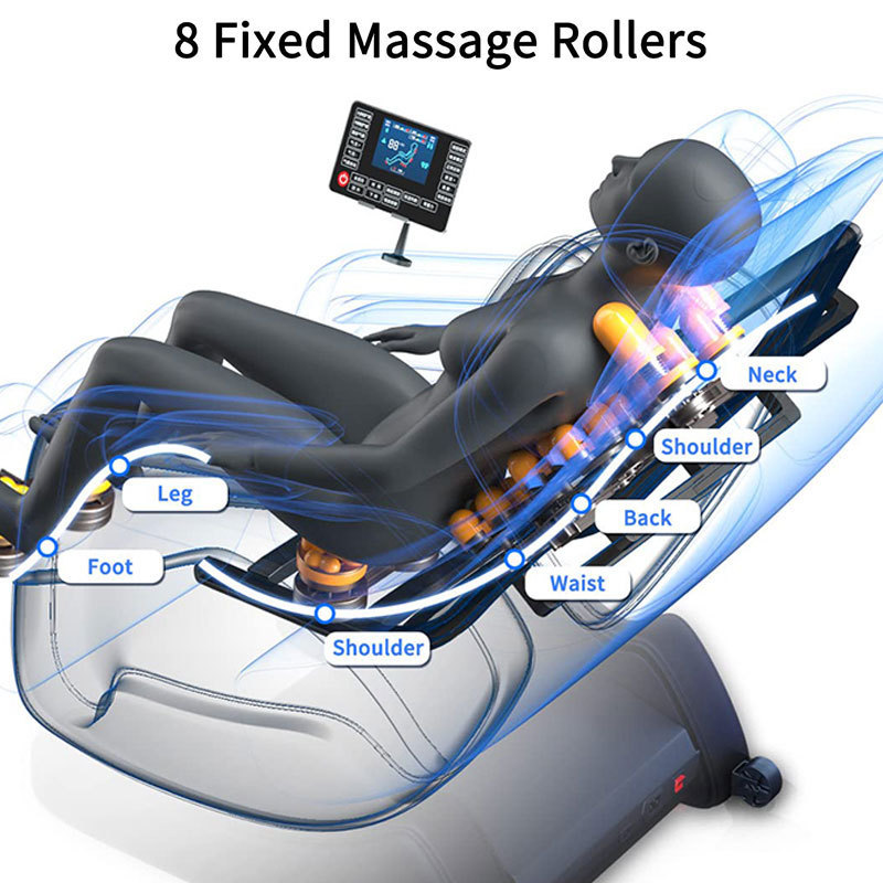 Universal Human Touch Electric Chair Massager Back Jade Small Japanese Rocking Recliner 4D Zero Gravity Massage Chair