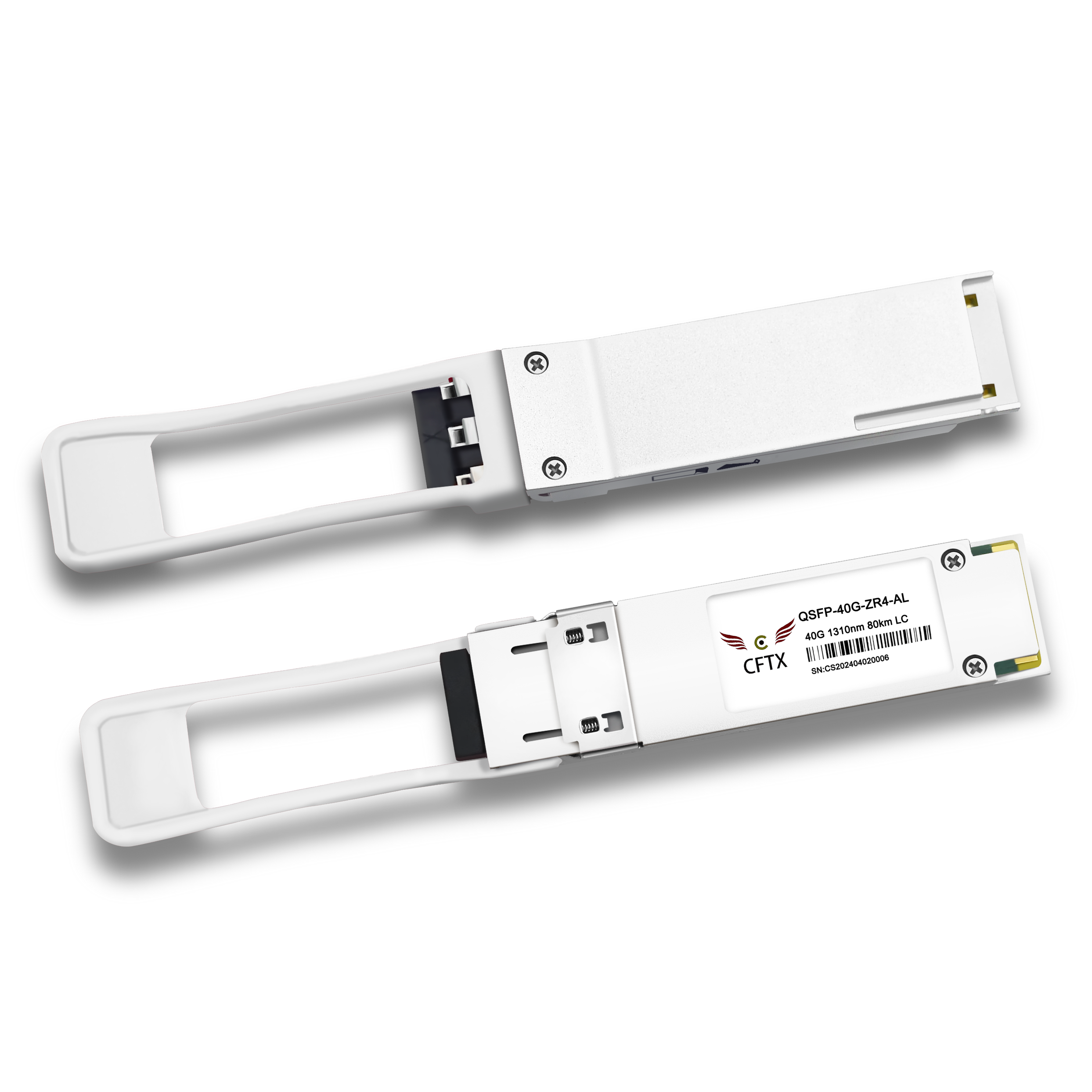 Long distance 40G QSFP+ ZR4 1310nm 80KM module QSFP-40G-ZR4-S Duplex LC DOM Optical Transceiver