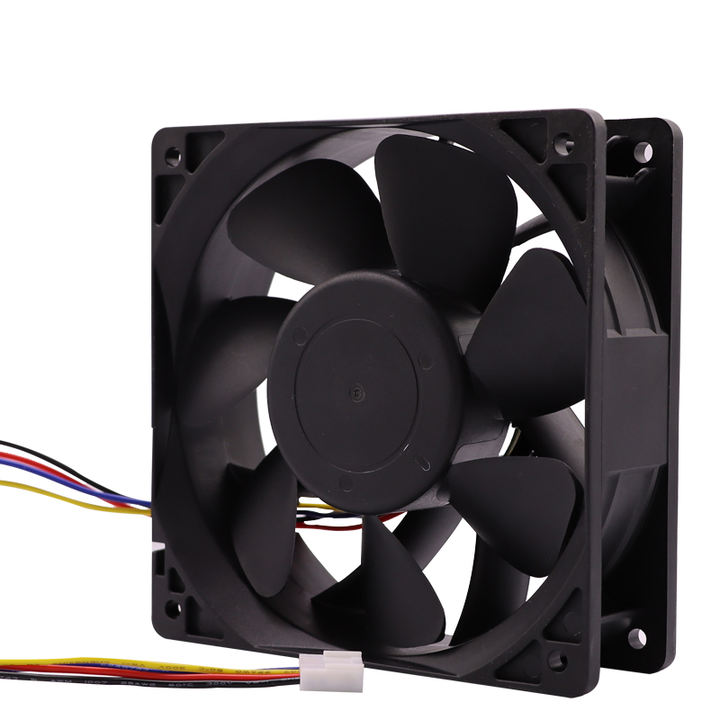 120mm 12V 24V Computer Fan 4 Pin 4 Wire Square PWM DC Brushless Computer Cooler Case Fan