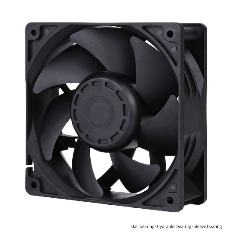 120mm FG Fan 120x120x38mm Industrial Exhaust Fan 12038 PBT Material IP68 Waterproof 12v 0.53A Dc Axial Cooling Fan