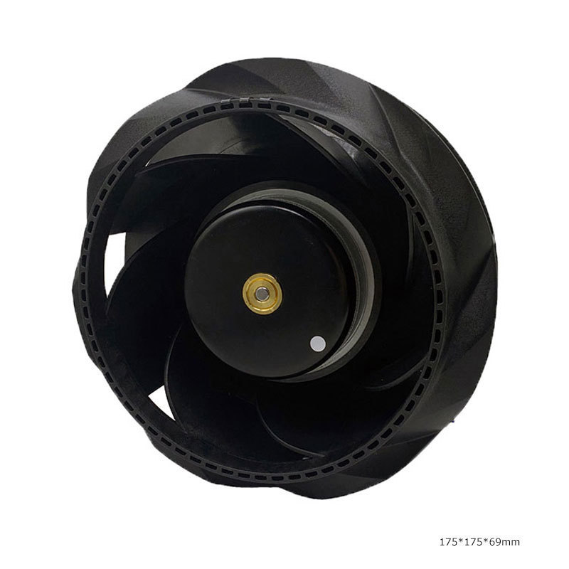 Low Noise Industrial 24v Shaded Pole Motor Plastic brushless Dc Backward Inline Ec Centrifugal Fan 75kw Exhaust Blower