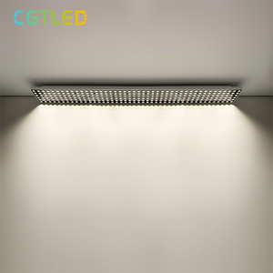 High-end UGR13 CCT Selectable Flicker Free  Shop Light Firxture 36W 42W LED Linear Ceiling Light