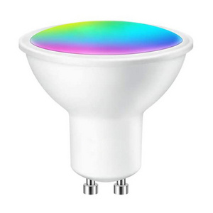 Zigbee WIFI Control Smart 5W LED Bulb Light RGB Dimming 100-265V Gu10 Indoor LED Bulb 2 Years Warranty