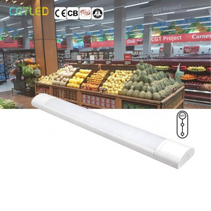 CE Rohs Shop Light Linkable Garage Light Fixture Wraparound 0.6m 1.2m 1.5m 1.8m LED Batten Light