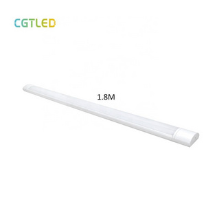 Wholesale School Office Batten lamp 20w 40w 60w 72w Ceiling Triproof Led Linear Batten Light Fixture