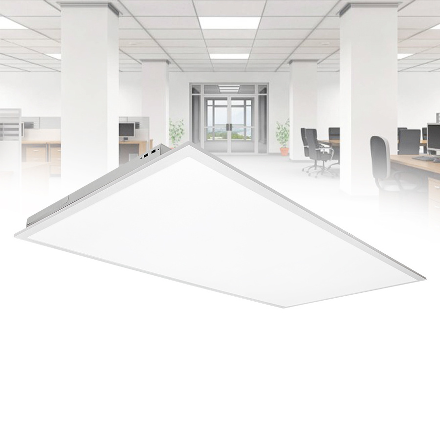 2x2 2x4 LED Flat Panel Light Drop Ceiling 3500K 4000K 5000K Selectable Panel light 30W 40W 50W Options LED panel Lights