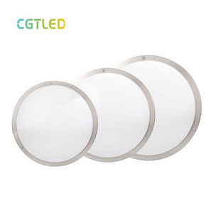 10inch 12inch 14inch 16inch 3000K/4000K/5000K CCT Selectable Double Ring Round Flush Mount Ceiling Light 15w 18w 24w 30w LED Lig