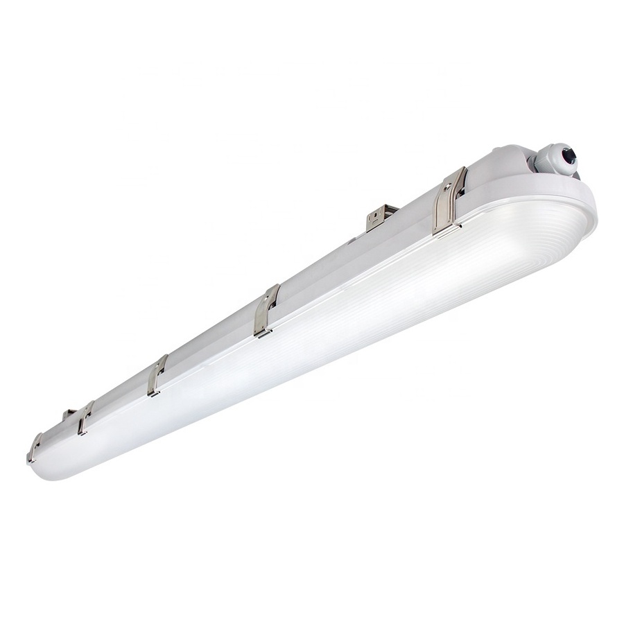 SAA CE Quick Delivery Shop Light 4000K 5000K 50W DALI Dimming Motion Sensor Linear Warehouse Light LED Tri-proof Light