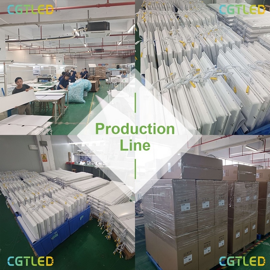 Project Factory Direct Square LED Panel 600x600 1200x300 36W 40W Panel Light LED Ceiling two color 60x60 LED Panel