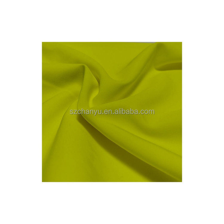 89% Polyester 11%spandex Woven Fabric  4 Way Spandex Poplin Fabric