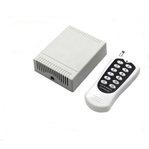 DC 12V 12ch RF remote control switch Lighting switch 12 channel relay 24V receiver + 433mhz wireless transmitter