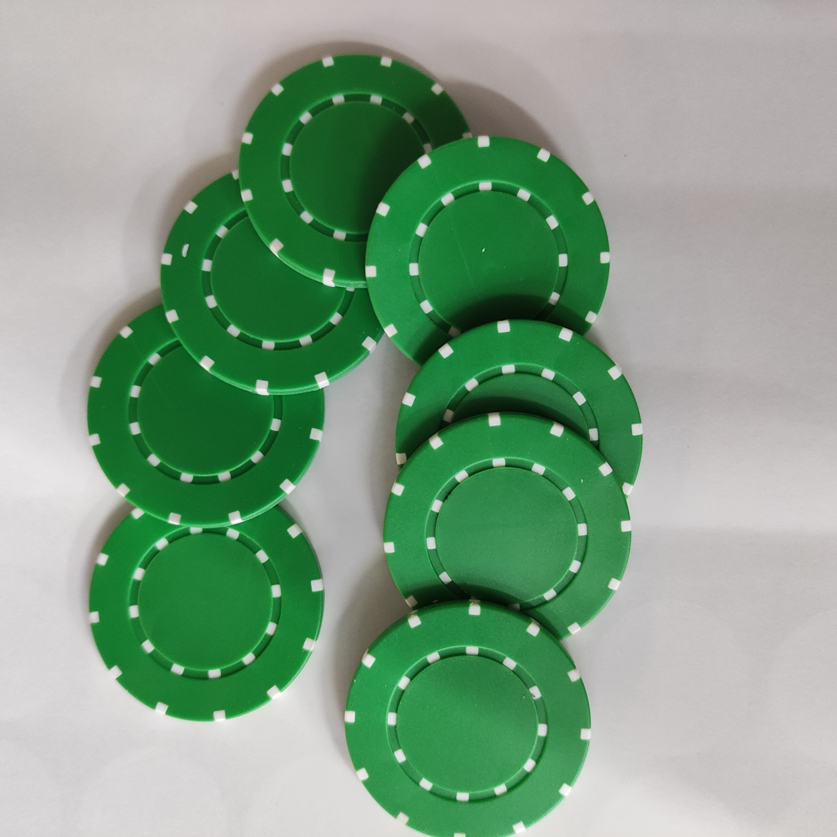 2020 New arrival PS Roulette  11.5G  poker chips with metal insert  wholesale