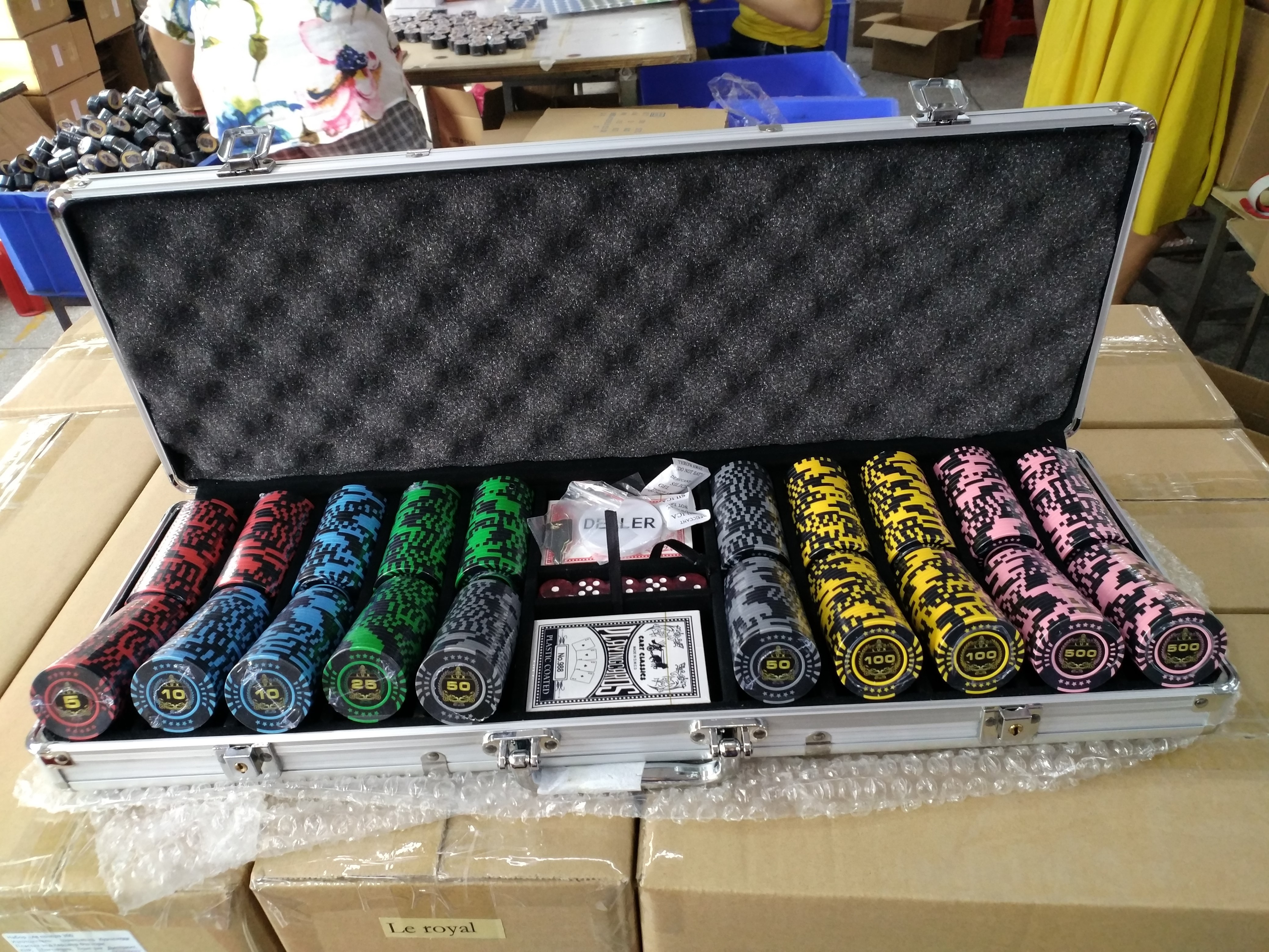 high quality clay poker  set 200