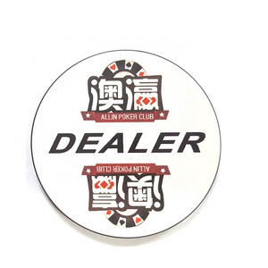 Factory price 52*5mm dealer poker button manufacturer for casino