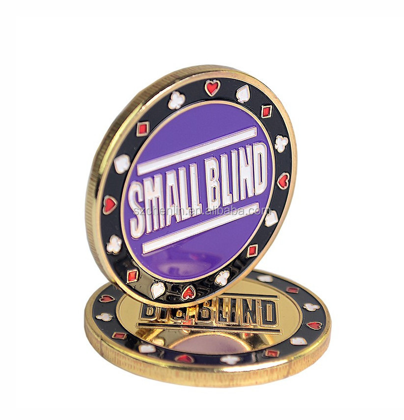 Enamel poker card guard